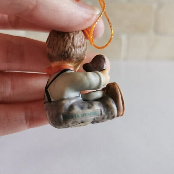 Christmas Treats Berta Hummel Christmas Ornament Goebel Cute Kid Gingerbread - Picture 6 of 6